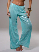 MUSERA Sequin Low Rise Trousers
